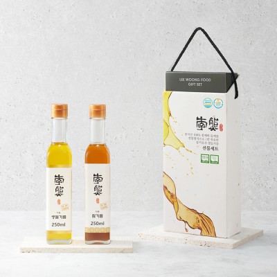 선물세트 3호 (참기름 250ml+생들기름 250ml)