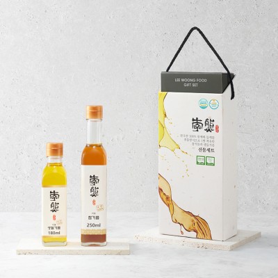 선물세트 4호 (참기름 250ml+생들기름 180ml)